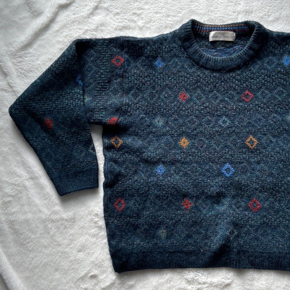 Vintage MARK and SPENCER sweater St Micheal’s MOCK NECK - Picture 4 of 9